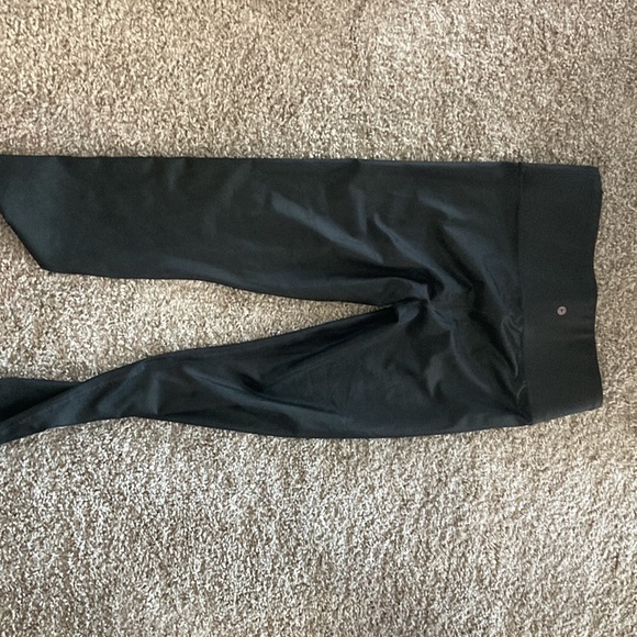 Shiny black workout leggings - Picture 3 of 3